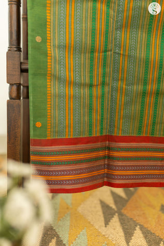 Mushru Varigal - Cotton - Fern Green
