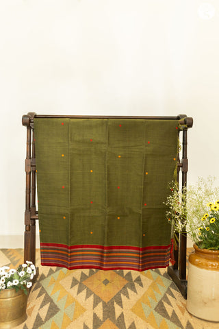 Mushru Varigal - Cotton - Foliage Green