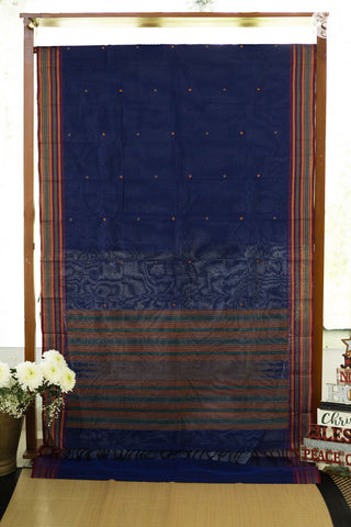 Mushru Varigal - Cotton - Neelam Blue