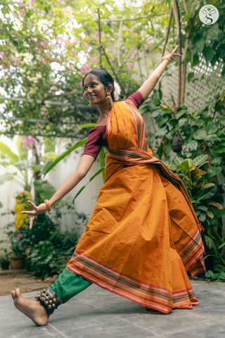 Mushru Varigal - Cotton - Golden Mustard