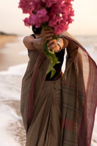 Mushru Varigal - Cotton - Beach Beige